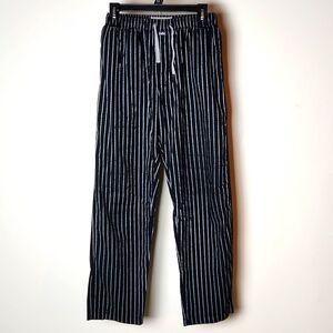 Michael Kors Black Striped Pajama Pants sz-small